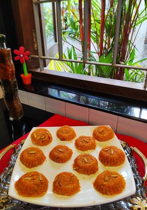 A picture of Carrot Burfi.