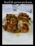 Raviol de zucchini sin harina