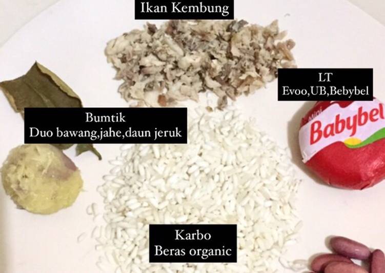 Cara buat MPASI 6M+ Ikan kembung kacang merah yang nikmat dan Mudah Dibuat