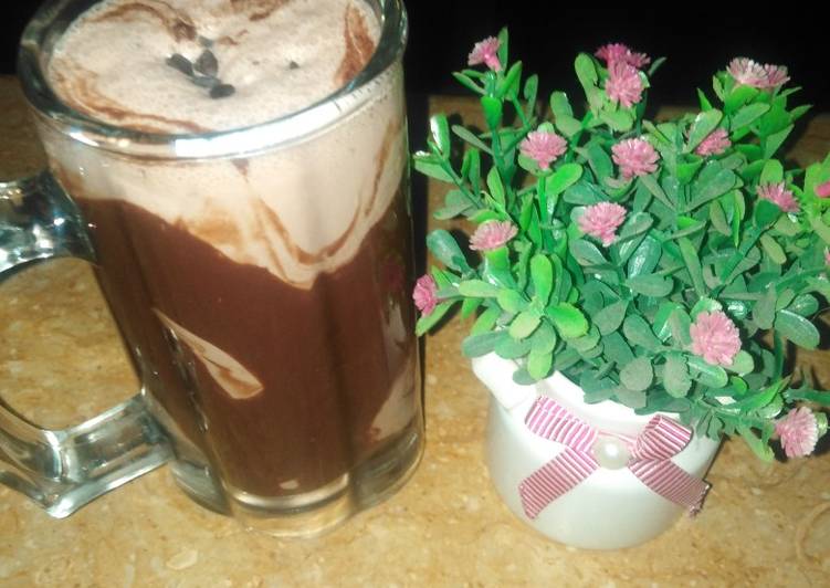 Recipe of Speedy Chocolate &amp; ice cream shake