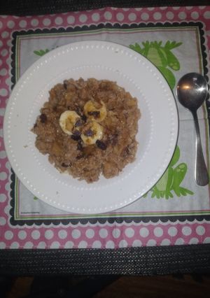 A picture of 🥇Apple-Raisin Cinnamon Oatmeal By (Jerr).
