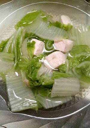 Foto resep Sop bening sawi tahu putih