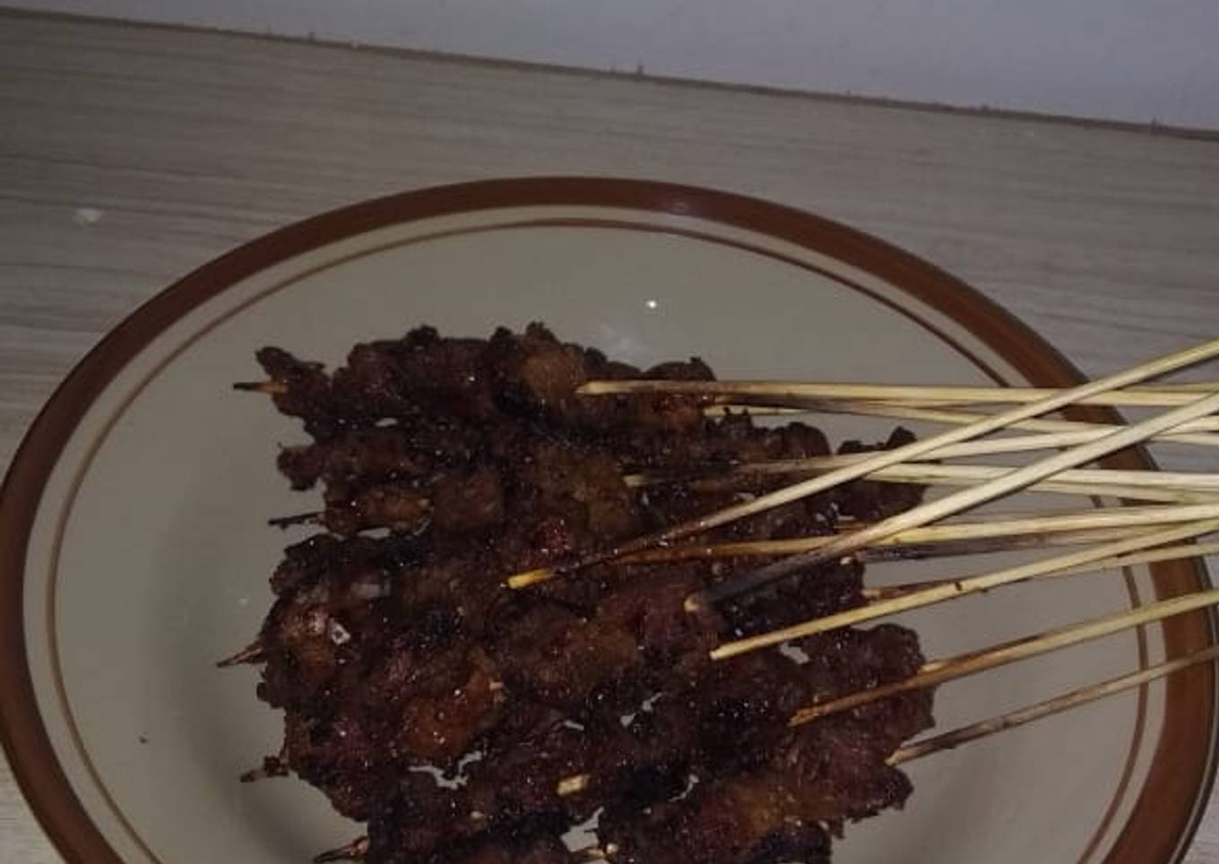 Sate kambing NO PRENGUS,. MANTAP ENAK