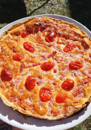 Une photo de Quiche provençale