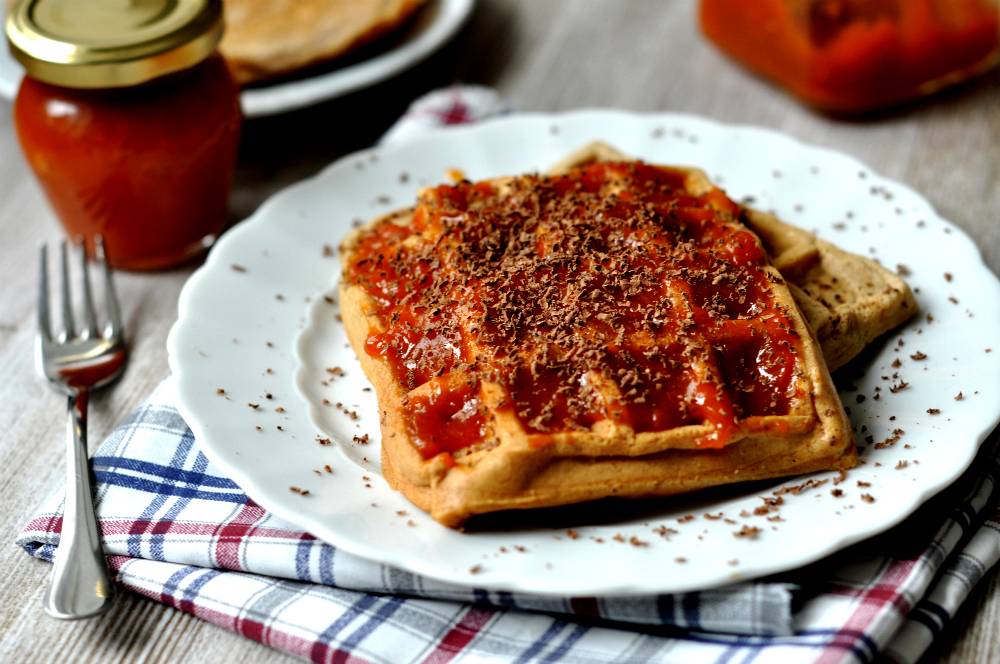 Diós-zabpelyhes reform gofri recept recept fotó