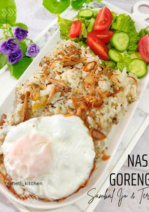 Foto resep Nasi Goreng Sambal Ijo dan Teri