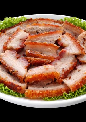 Hình của món SP.0140 - Heo Quay Miếng Da Giòn.
