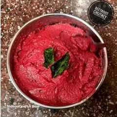 Beetroot Chutney - Rich In Antioxidant (Beetroot Pachadi)-レシピのメイン写真