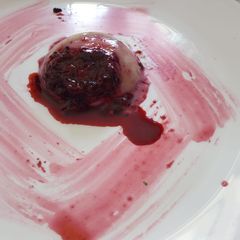 A picture of Tree tomato panacotta.