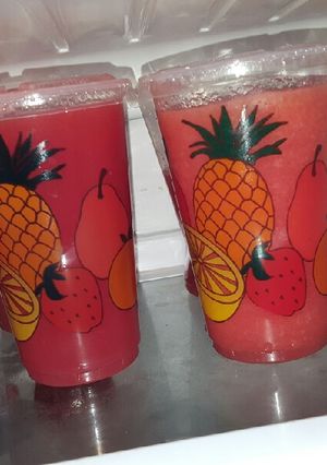A picture of Watermelon slush.