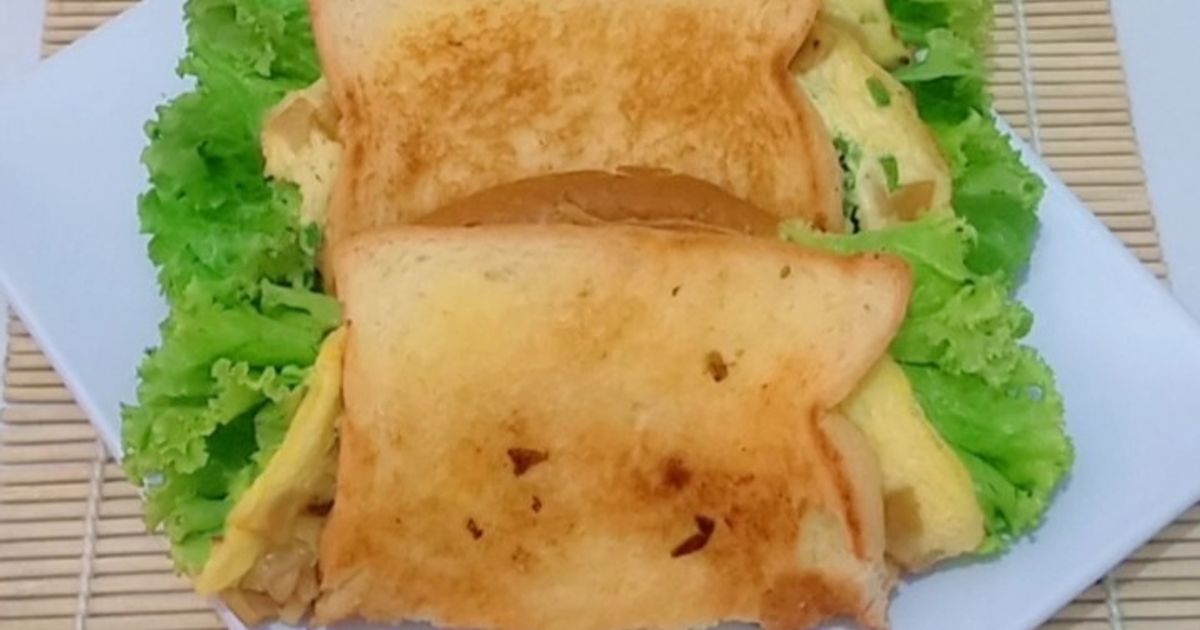 Roti Tawar Krease Resep Roti John Kreasi Roti Tawar oleh Erna Dwi - Cookpad