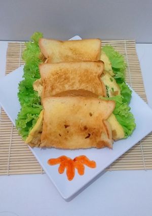 Roti Tawar Krease Resep Roti John Kreasi Roti Tawar oleh Erna Dwi - Cookpad