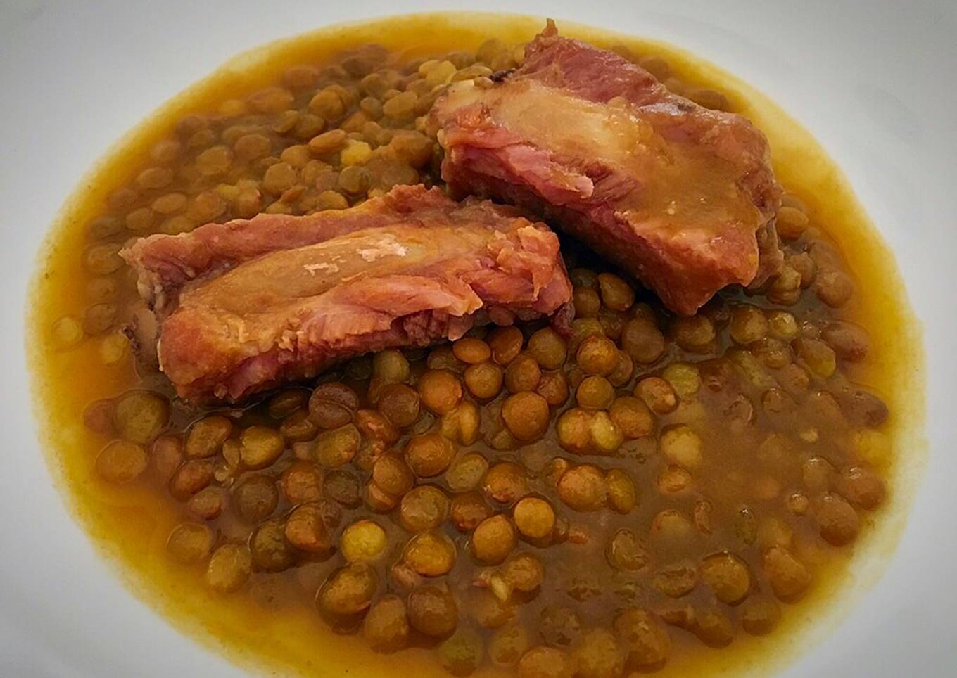 Lentejas con costillas