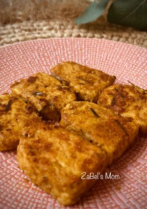 Foto resep Tempe Goreng Kuning Rasa Kari (Less Oil)