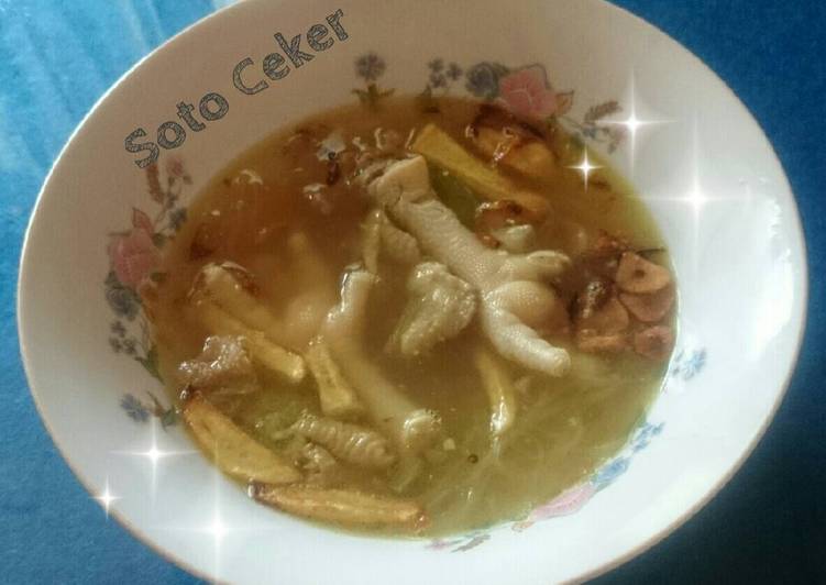 Resep Soto Ceker Ayam yang Bikin Ngiler