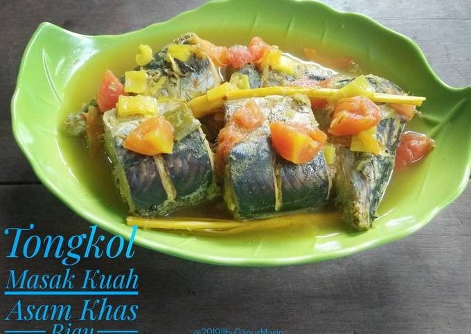 Resep 112. Tongkol Masak Kuah Asam Khas Riau, Bisa Manjain Lidah