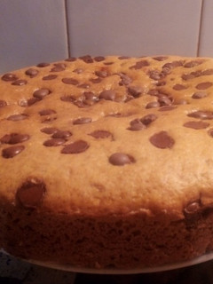 Una foto de Torta con chips de chocolate