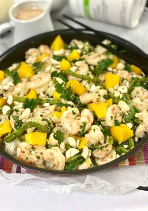 Une photo de Nouilles de riz aux crevettes