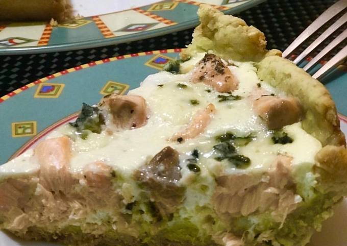 Пирог с семгой, вкусных рецептов с фото Алимеро