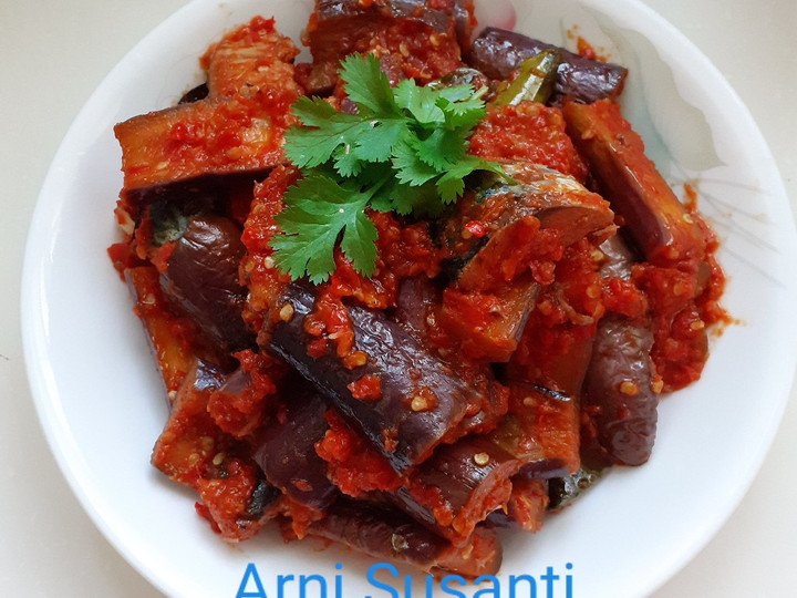 Resep 22.Sambal Terong Ungu Kukus dengan Sarden yang Menggugah Selera