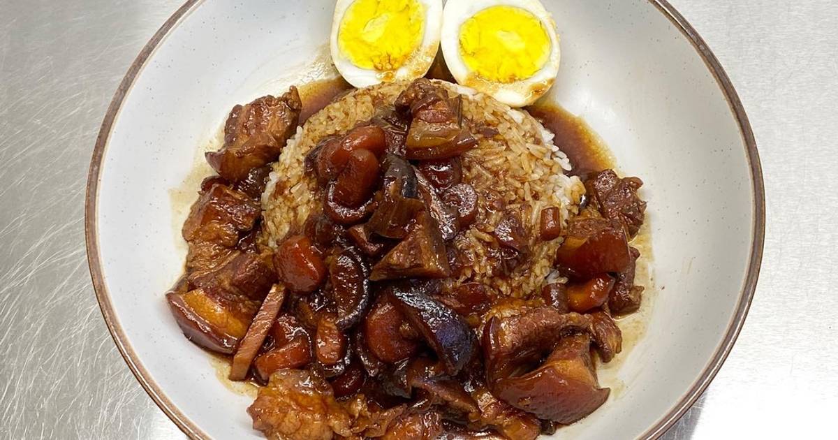 Muldyr Uendelighed masse Lu Rou Fan (滷肉饭 - Taiwanese braised pork rice bowl) Recipe by Nadine  Schweitzer - Cookpad