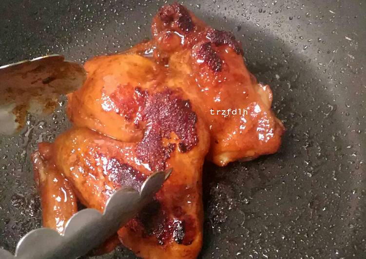 Cara Gampang Membuat Ayam Panggang Teflon, Sempurna