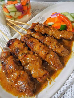 Foto resep Sate Ayam Bumbu Kacang