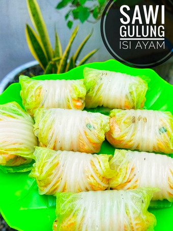 Resep Sawi Gulung Isi Ayam Anti Gagal