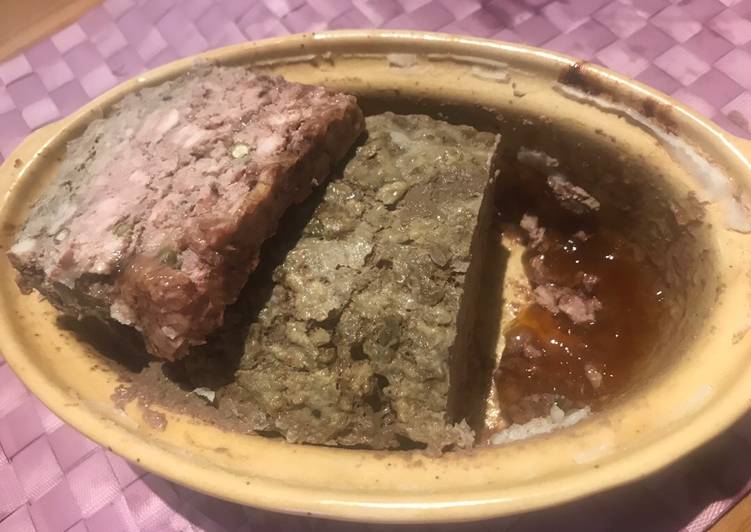 Recette: Pâté au poivre vert