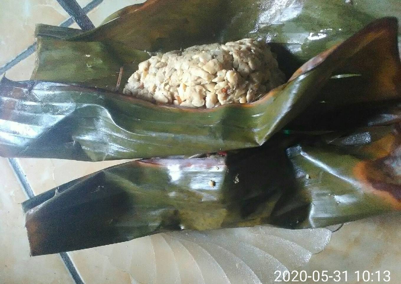 Botok tempe(pepes tempe) pedasnya nikmat