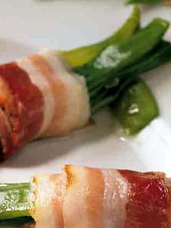 Una foto de Porotos verdes con tocino ahumado