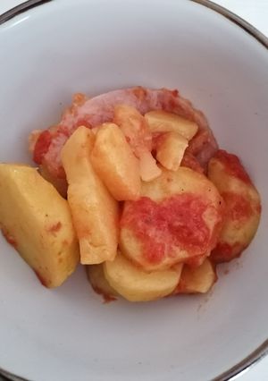 Kartoffel-Schinken-Mozzarella Auflauf Rezepthauptbild