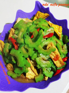 Foto resep Tumis pare pahit