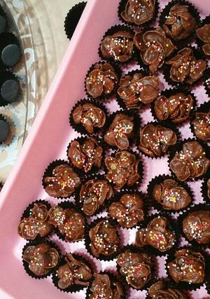 Foto resep Choco Corn Flakes (alternatif kue kering lebaran mudah)