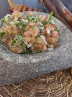 Una foto de Pebre de Cochayuyo