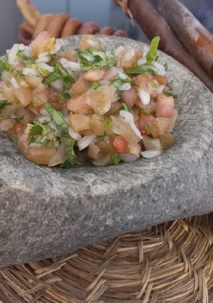 Una foto de Pebre de Cochayuyo
