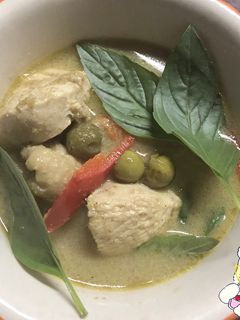 รูปของ แกงเขียวหวานไก่