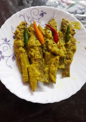 A picture of বাটামাছের সরষে পোস্তর ঝাল.