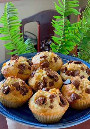 Hình của món Bánh muffin chuối nồi chiên không dầu (nckd).