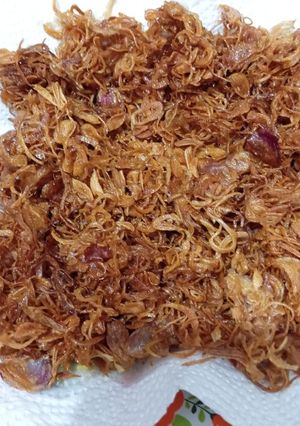 Foto resep Bawang goreng renyah kriuk kriuk