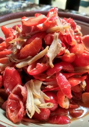 Foto resep Tumis Kulit Melinjo