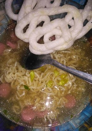 Foto resep (3) Mie gelas huhaa