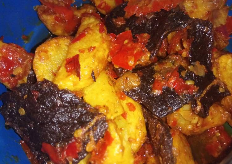 Dendeng Kering Balado