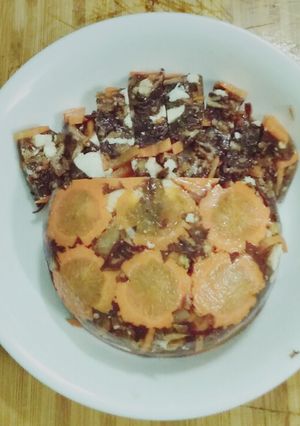 Hình của món Giò xào chay.
