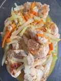 Chicken Wings with Sayote and Carrots
