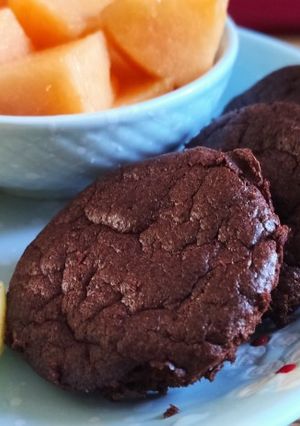 Une photo de Mini muffins chocolat noir