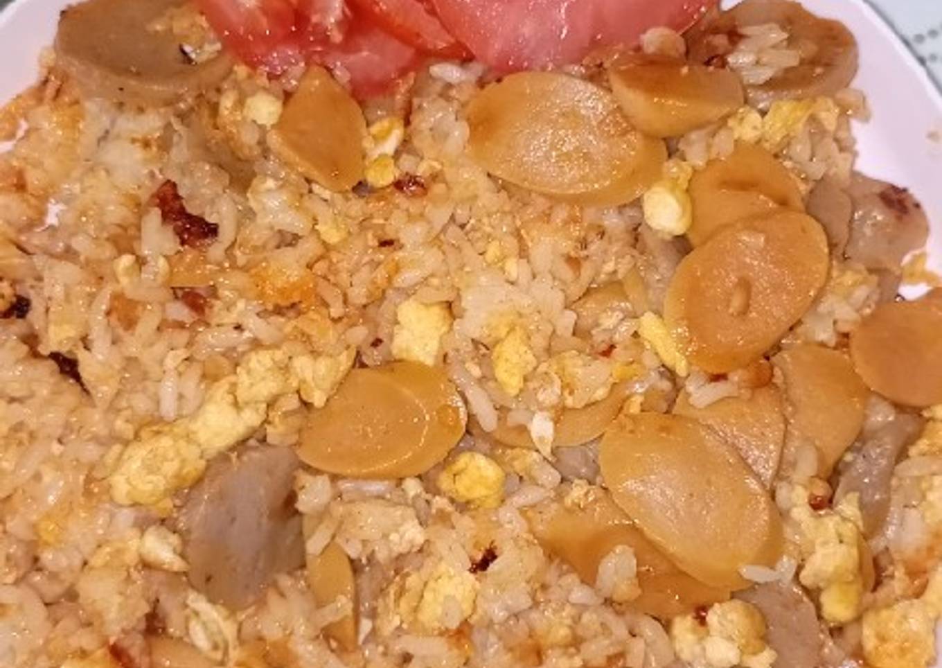 Nasi goreng sosis