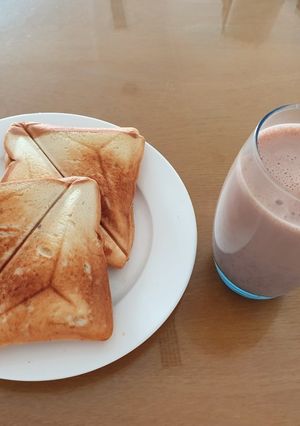 Hình của món Sandwich đơn giản cho bữa sáng.