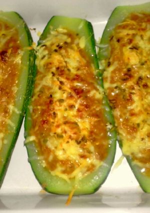 Una foto de Zapallitos Italianos Rellenos