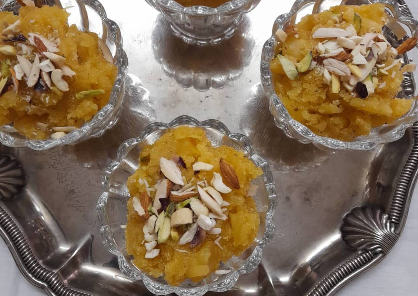 Kesar pineapple sheera